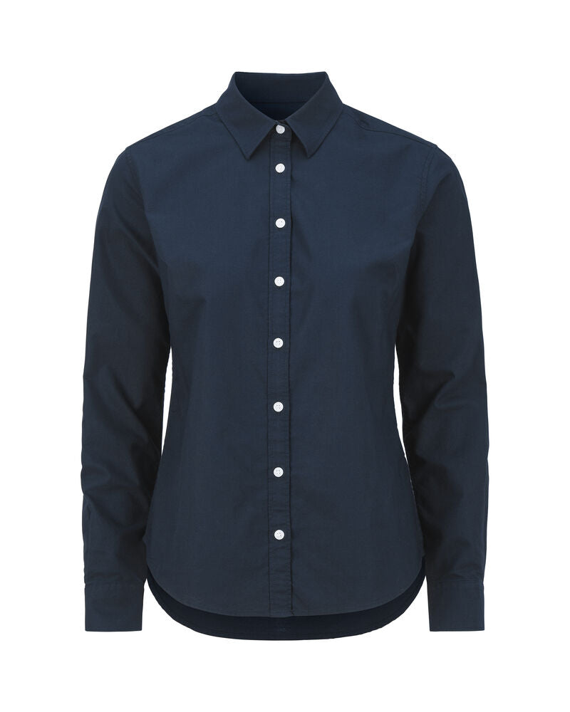 Cottover Oxford Lady in Navy – mit Firmenlogo individualisierbar