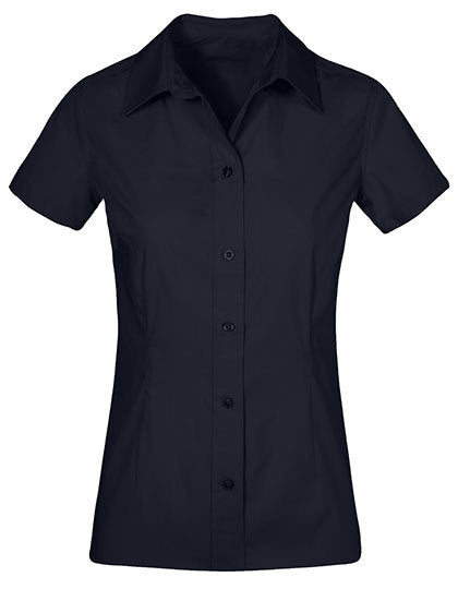 Promodoro Women´s Poplin Shirt Short Sleeve E6305 in Navy