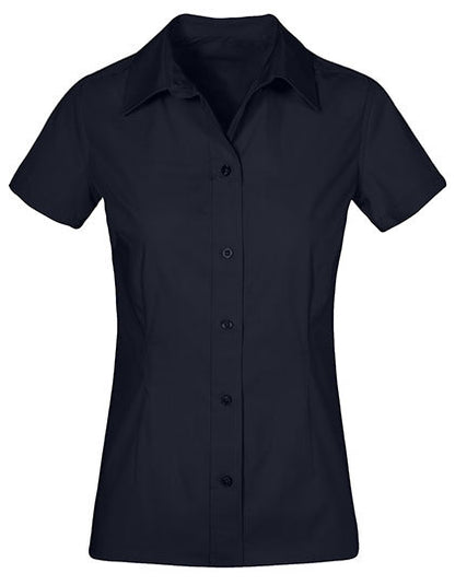Promodoro Women´s Poplin Shirt Short Sleeve E6305 in Navy