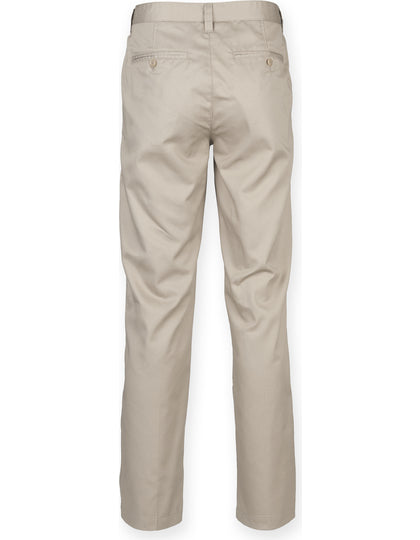 Henbury Ladies´ 65/35 Poly/Cotton Chino W641 – Detailansicht 2