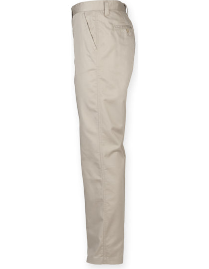 Henbury Ladies´ 65/35 Poly/Cotton Chino W641 – Detailansicht 3