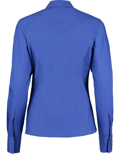 Kustom Kit Women´s Tailored Fit Corporate Oxford Shirt Long Sleeve K702 – Detailansicht 3