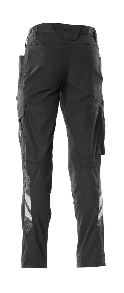 Hose mit Knietaschen mit Stretchzonen