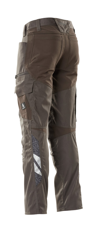 Hose mit Knietaschen mit Stretchzonen