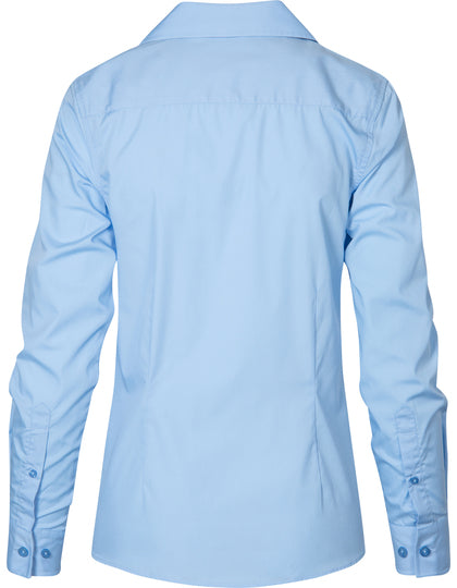 Promodoro Women´s Poplin Shirt Long Sleeve E6315 – Detailansicht 2