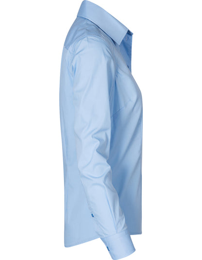 Promodoro Women´s Poplin Shirt Long Sleeve E6315 – Detailansicht 3