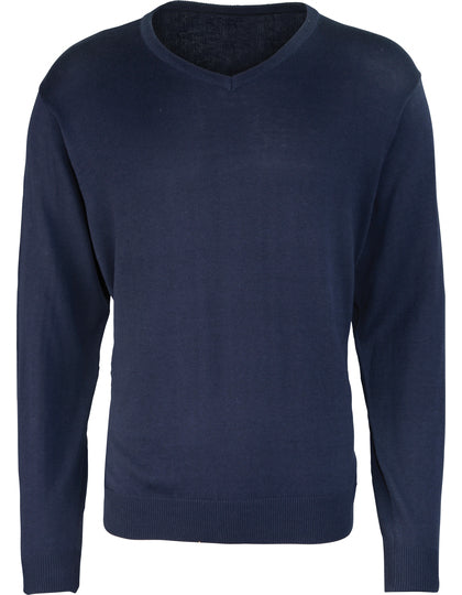 Premier Workwear Men´s V-Neck Knitted Sweater PW694 – Detailansicht 2