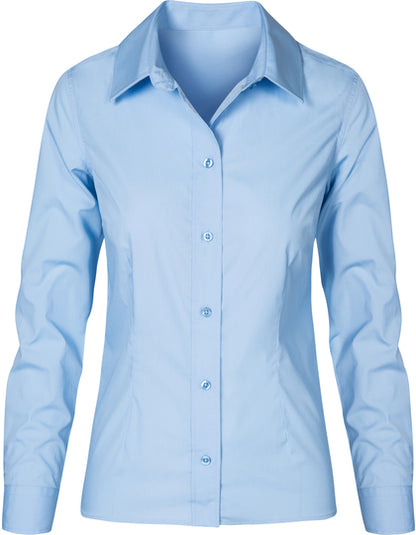 Promodoro Women´s Poplin Shirt Long Sleeve E6315 – Detailansicht 1