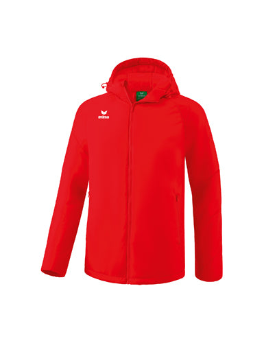 ERIMA Team Winterjacke in rot Vorderansicht