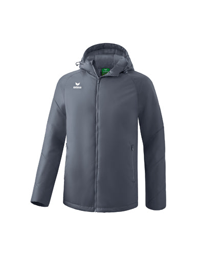ERIMA Team Winterjacke in slate grey Vorderansicht
