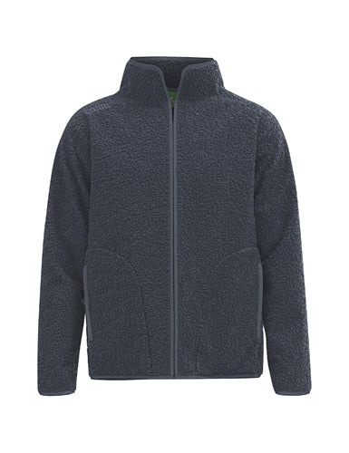 ERIMA TS Fleece Jacket in slate grey Vorderansicht