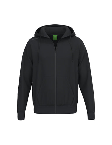ERIMA TS Hoody Jacket in schwarz Vorderansicht