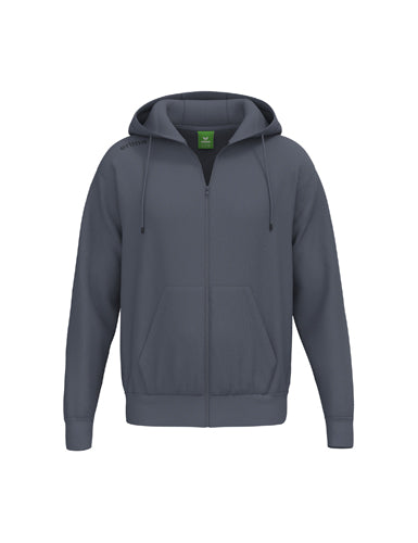 ERIMA TS Hoody Jacket in slate grey Vorderansicht