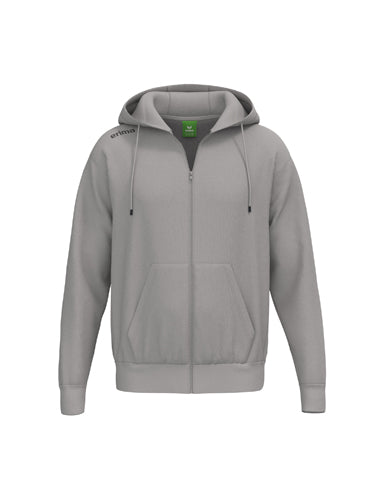 ERIMA TS Hoody Jacket in taupe Vorderansicht