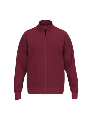 ERIMA TS Sweatjacket in new bordeaux Vorderansicht