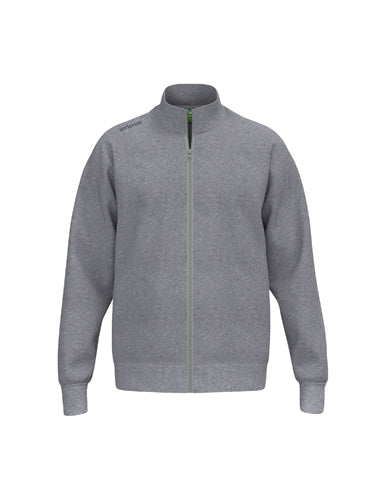 ERIMA TS Sweatjacket in grau Vorderansicht