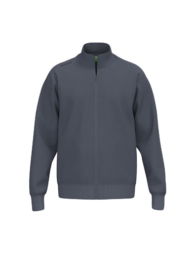 ERIMA TS Sweatjacket in slate grey Vorderansicht