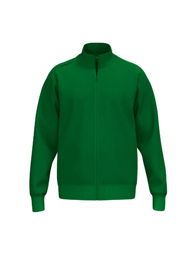 ERIMA TS Sweatjacket in smaragd Vorderansicht