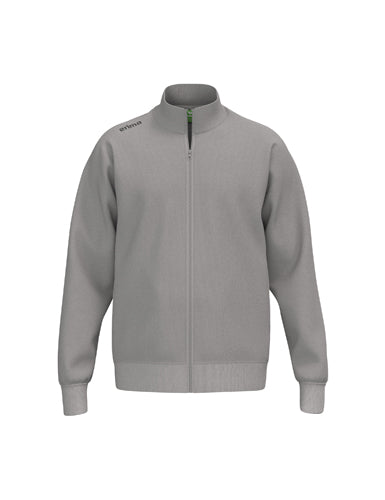 ERIMA TS Sweatjacket in taupe Vorderansicht