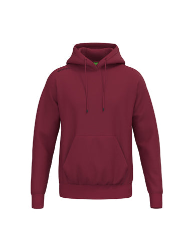 ERIMA TS Hoody in new bordeaux Vorderansicht