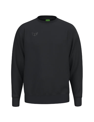 ERIMA PREMIA Sweatshirt in schwarz Vorderansicht