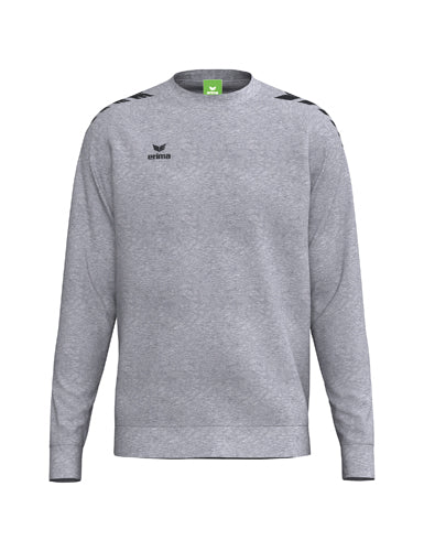 ERIMA CMPT Wings Sweatshirt in grau melange Vorderansicht
