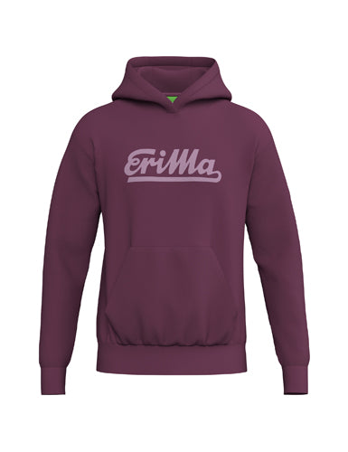 ERIMA RETRO Hoody in burgundy Vorderansicht