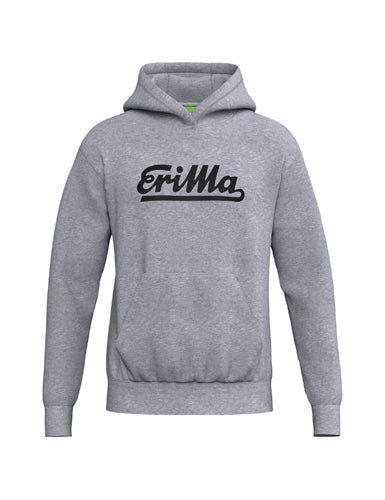 ERIMA RETRO Hoody in grau melange Vorderansicht