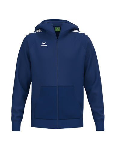 ERIMA CMPT Wings Hoody Jacket in new navy Vorderansicht