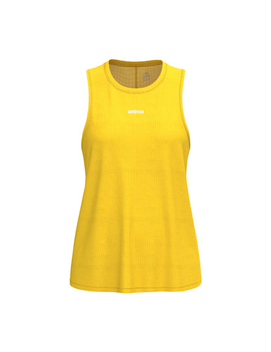 ERIMA TS Tanktop function in gelb Vorderansicht