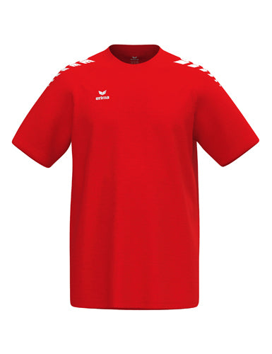 ERIMA CMPT Wings T-Shirt in rot/weiß Vorderansicht