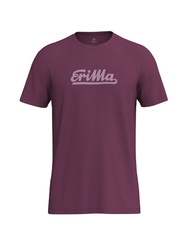 ERIMA RETRO T-Shirt in burgundy Vorderansicht
