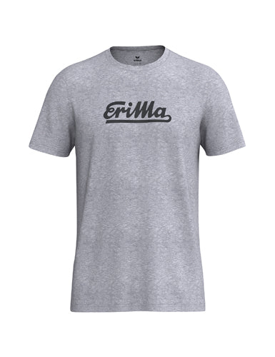 ERIMA RETRO T-Shirt in grau melange Vorderansicht