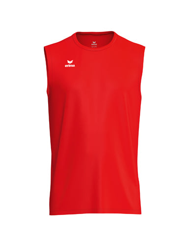 ERIMA INTRO Tank Top function in rot Vorderansicht