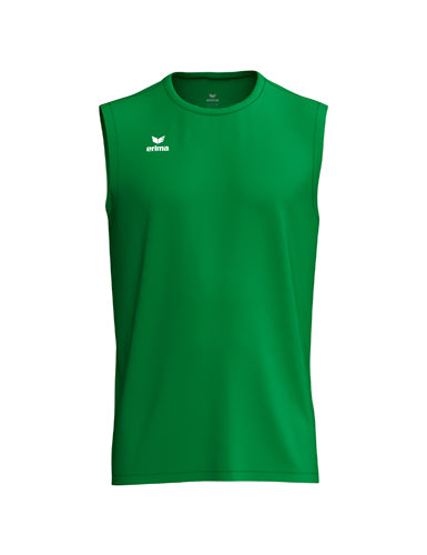 ERIMA INTRO Tank Top function in smaragd Vorderansicht