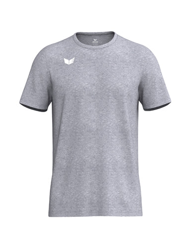 ERIMA INTRO Shirt function in grau melange Vorderansicht