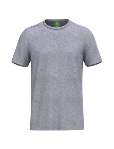 ERIMA TS T-Shirt in grau melange Vorderansicht