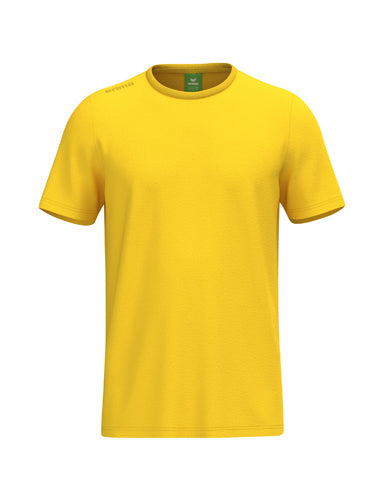 ERIMA TS T-Shirt in gelb Vorderansicht