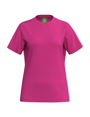 ERIMA TS T-Shirt in pink Vorderansicht