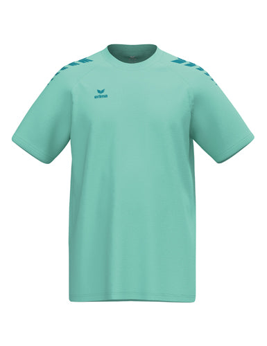 ERIMA CMPT Wings T-Shirt in mint/tahitian blue Vorderansicht