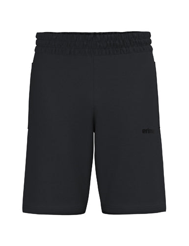 ERIMA TS Sweatshorts in schwarz Vorderansicht