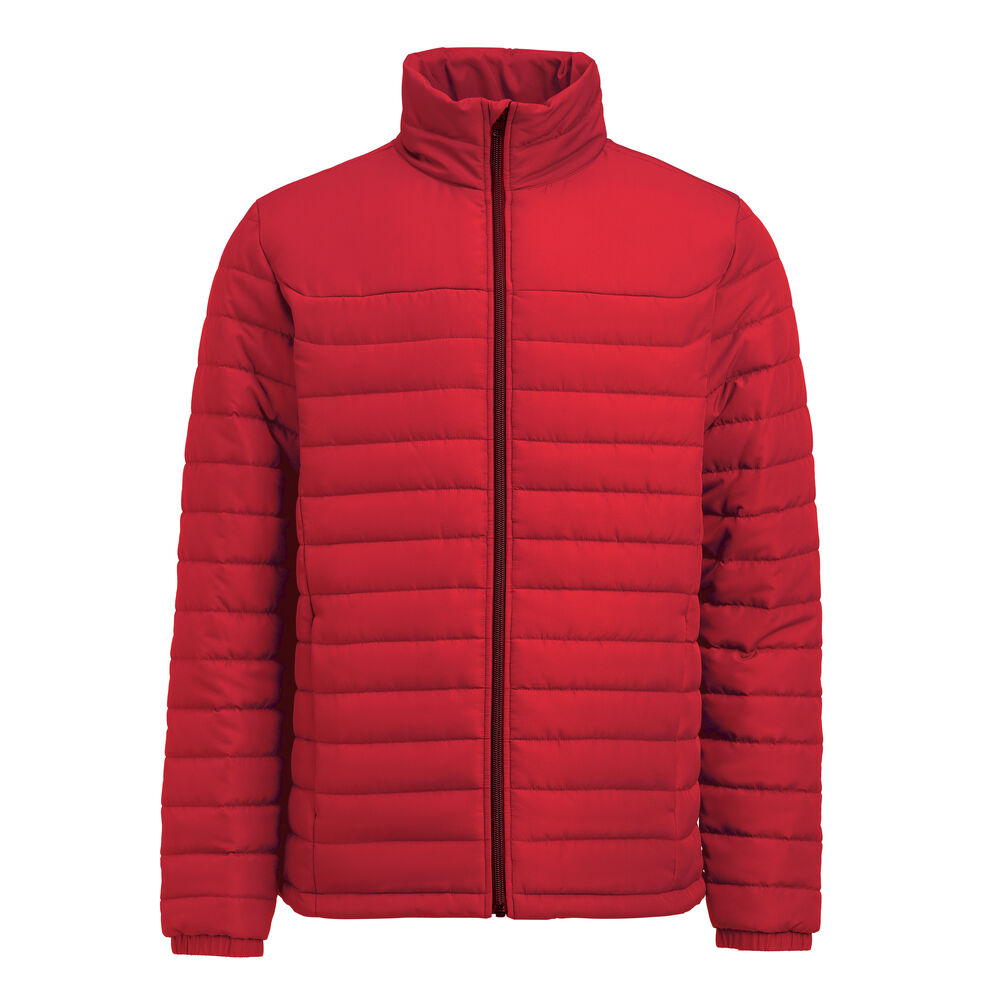 James Harvest Arches Jacke Herren in Rot – mit Firmenlogo individualisierbar