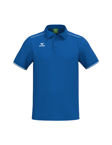 ERIMA CMPT Poloshirt in new royal/weiß Vorderansicht