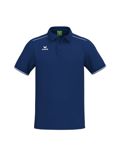 ERIMA CMPT Poloshirt in new navy/weiß Vorderansicht