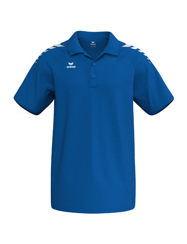 ERIMA CMPT Wings Poloshirt in new royal/weiß Vorderansicht