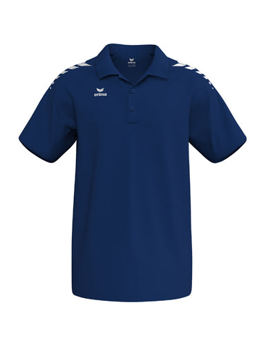 ERIMA CMPT Wings Poloshirt in new navy/weiß Vorderansicht