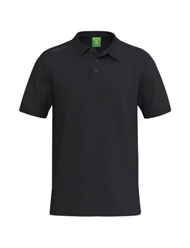 ERIMA TS Poloshirt in schwarz Vorderansicht