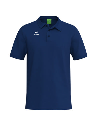 ERIMA TS LOGO Poloshirt in new navy Vorderansicht