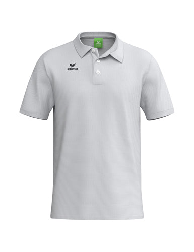 ERIMA TS LOGO Poloshirt in new white Vorderansicht