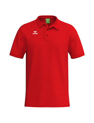 ERIMA TS LOGO Poloshirt in rot Vorderansicht